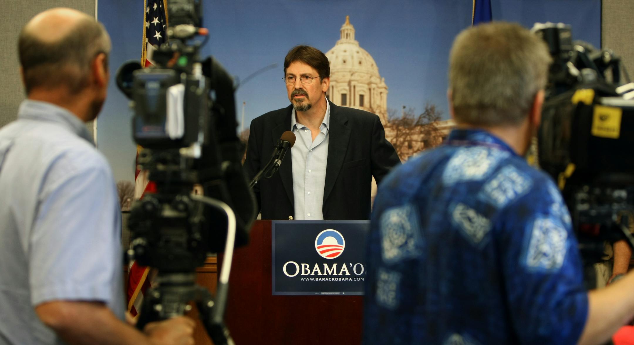 Jim Bootz, a Navy veteran and chair of the DFL Veterans Caucus, announced the formation of Minnesota Veterans for Obama.