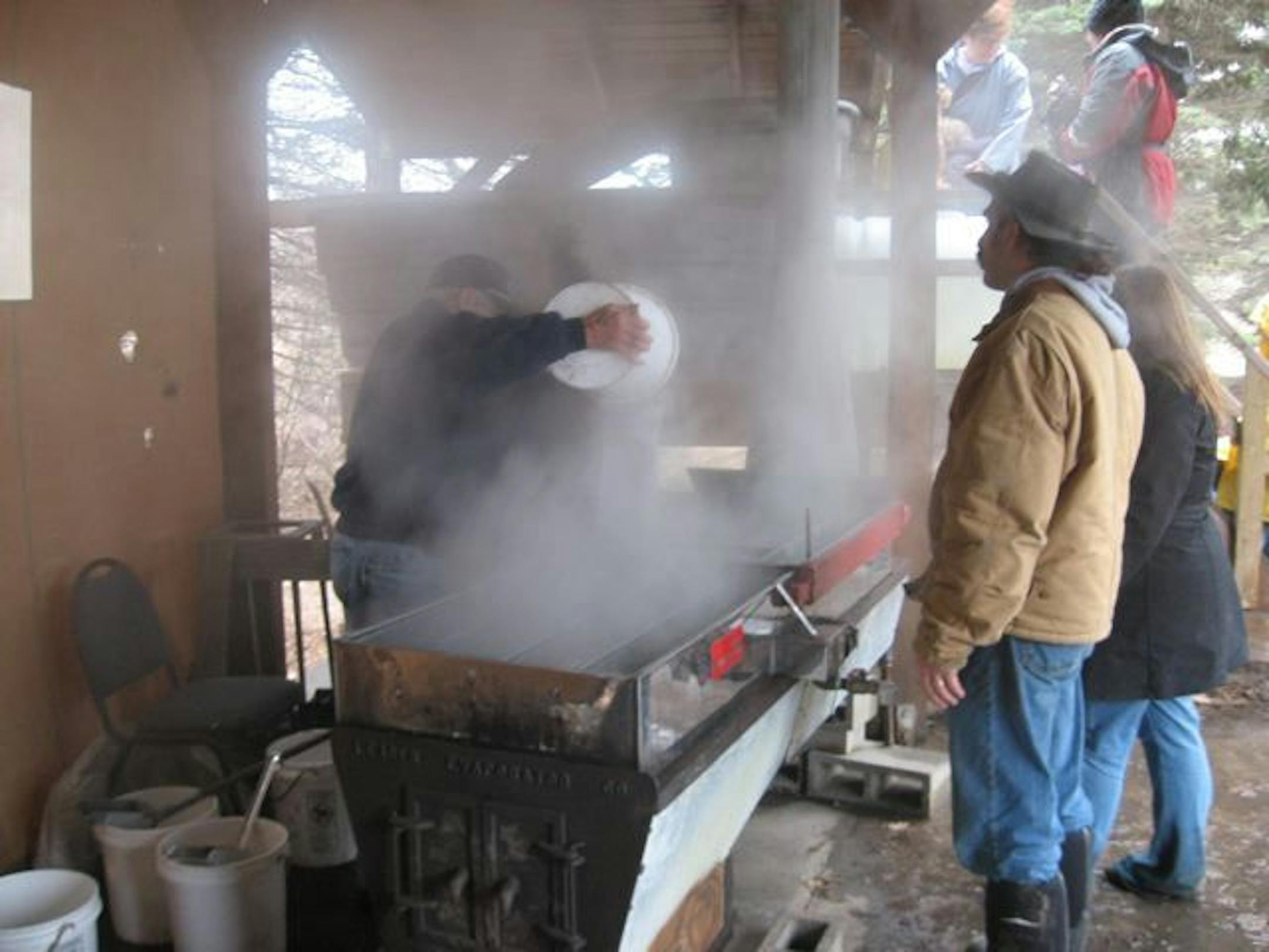 Maple syrup making