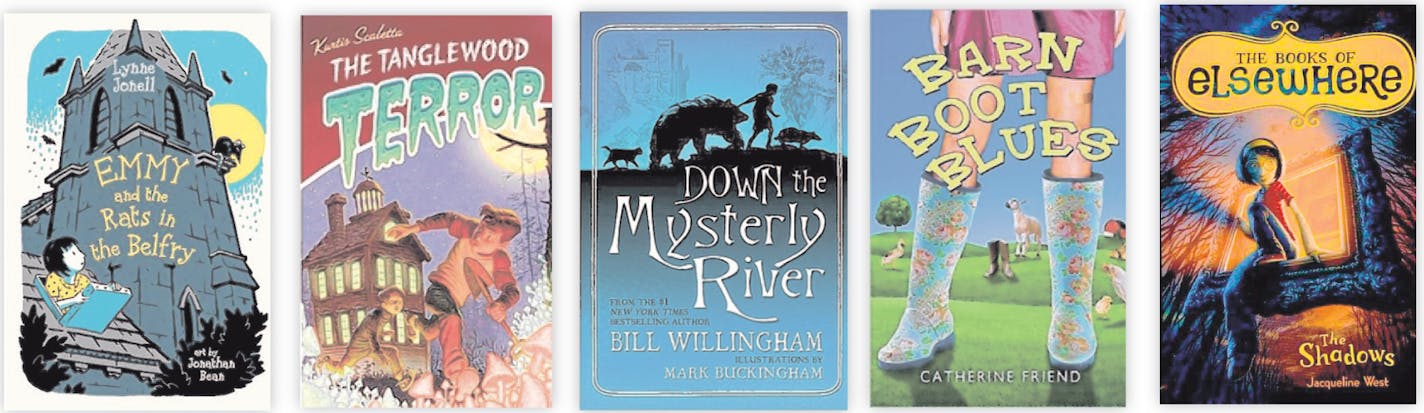 A new crop of books by Minnesota authors will have kids reading through the fall.