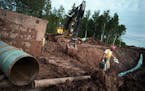 Enbridge Energy has already built a 14-mile stretch of its new pipeline in Wisconsin and another short portion in North Dakota. It is still waiting fo