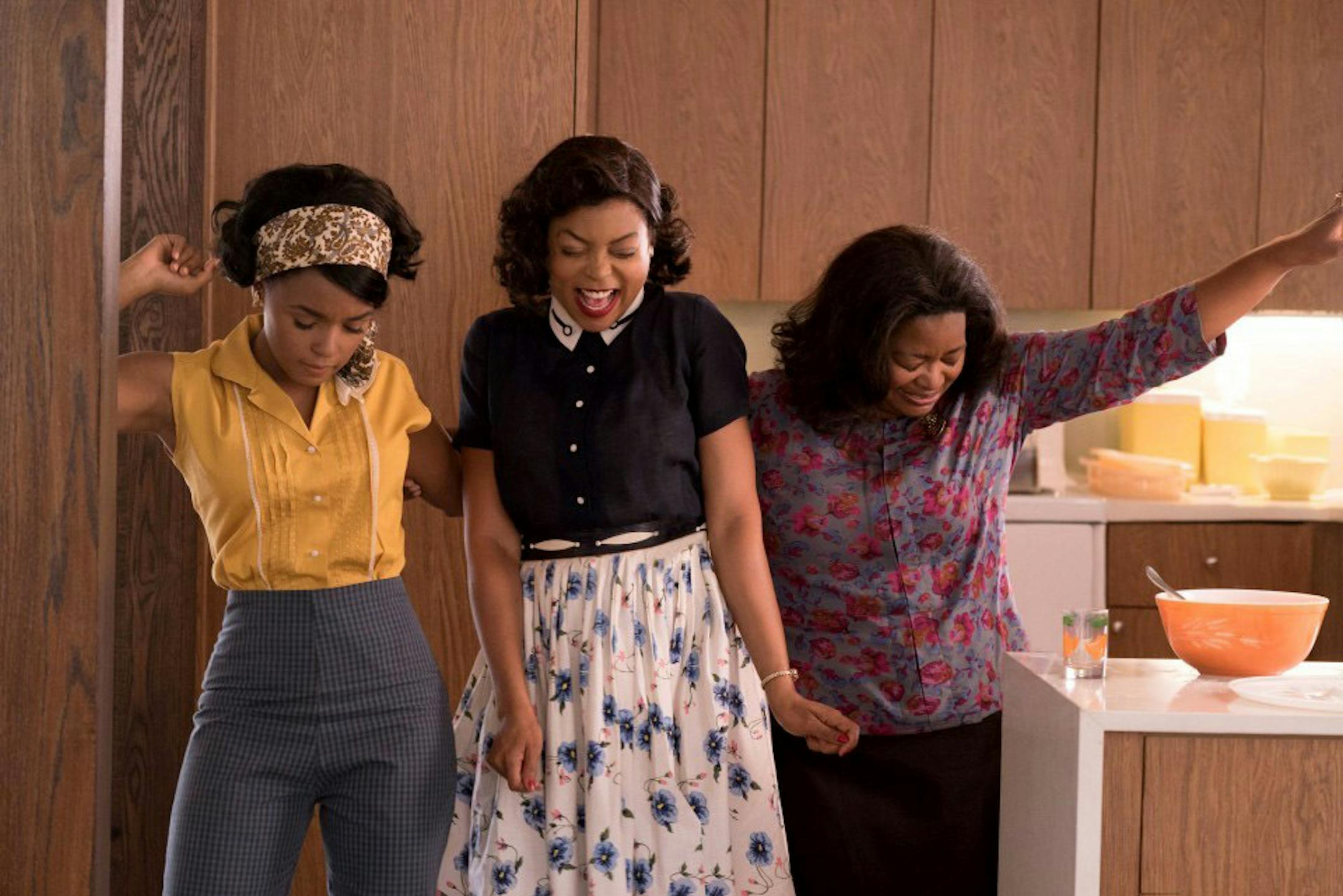 Janelle Monae, Taraji P. Henson and Octavia Spencer in "Hidden Figures."