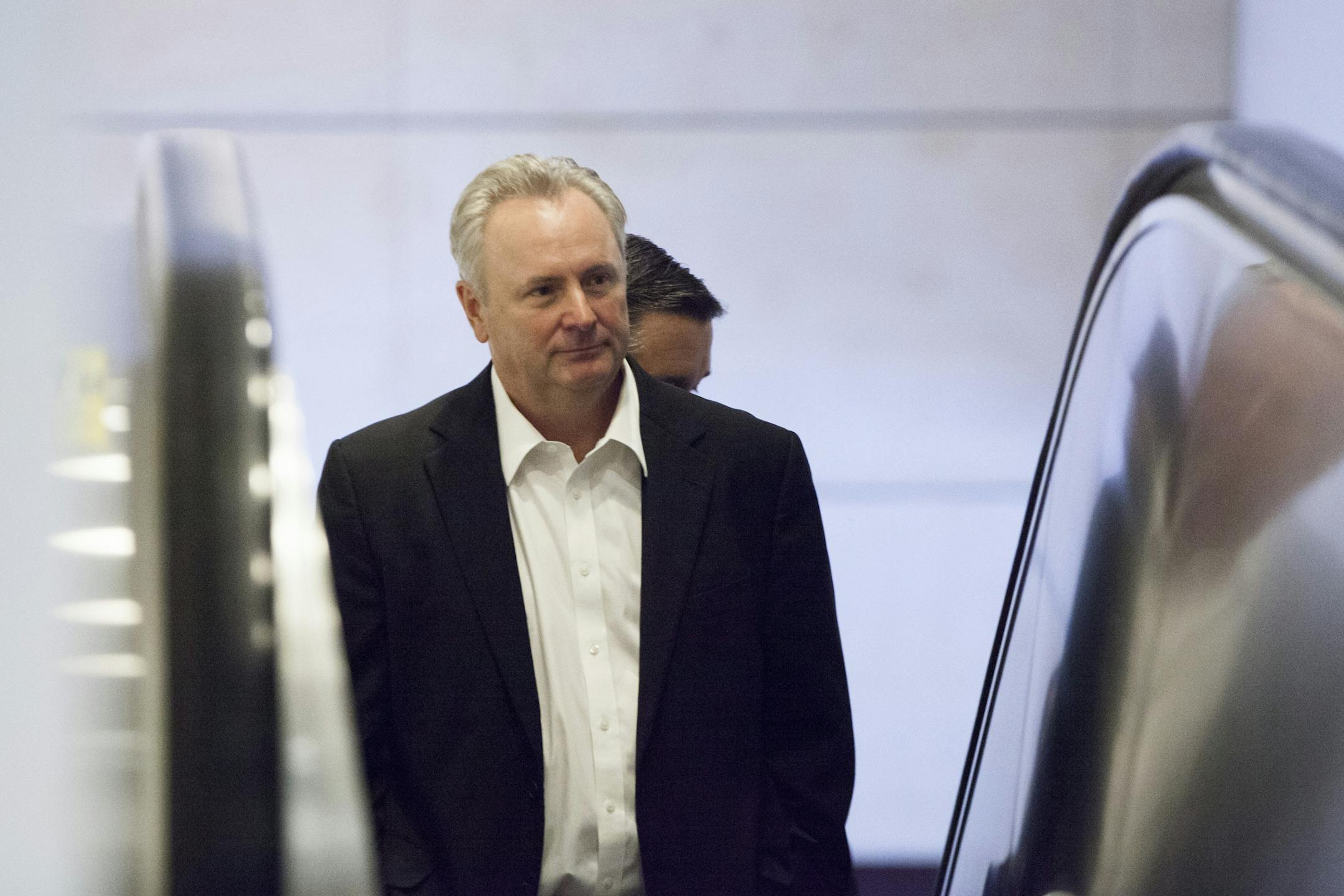Former Starkey president Jerome C. Ruzicka leaves the federal courthouse in 2016. (MARK VANCLEAVE/Star Tribune file photo)
