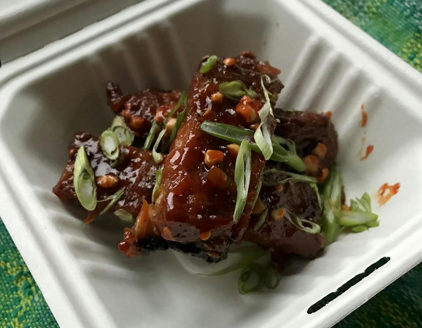 Rick Nelson • Star Tribune Kung Pao ribs at Revolver Ribs.