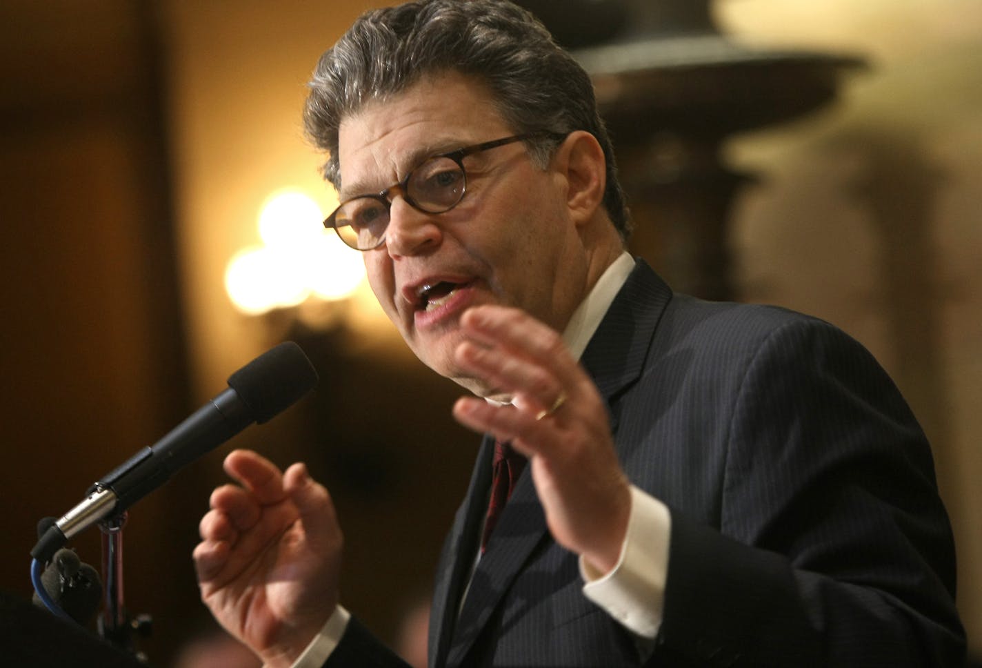 U.S. Senate candidate Al Franken