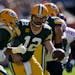 Packers quarterback Aaron Rodgers beat the Bears again on Sunday.