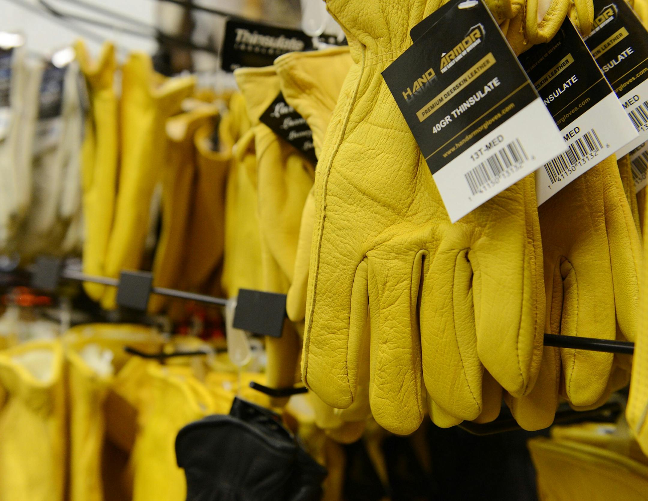 Deer skin gloves hang from a display rack at North Star Fur.] BRIDGET BENNETT • Special to the Star Tribune bridget.bennett@startribune.com Marine on St. Croix, MN The racks are used to display the mittens and gloves for sale at trade shows. Jim Rosenwald, Jon-Paul's father, started North Star Fur in 197 and began trading in the upper mid-west. Jon- Paul joined the team in 2005. (information found on their website)