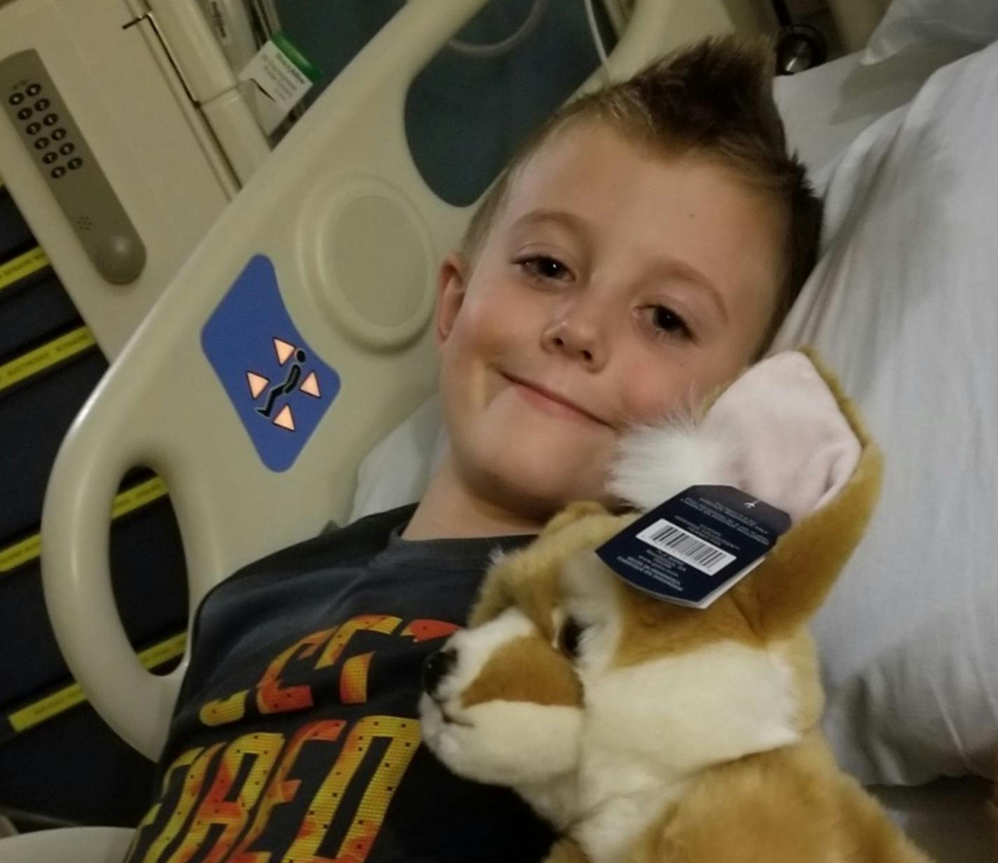 Quinton Hill, 7, lost movement in one arm last month due to a mysterious syndrome known as acute flaccid myelitis. Treatment at Children's Hospital followed multiple tests and imaging scans to diagnose him. Six Minnesota children have suffered AFM in recent weeks. (Courtesy of Hill family) ORG XMIT: 1242053