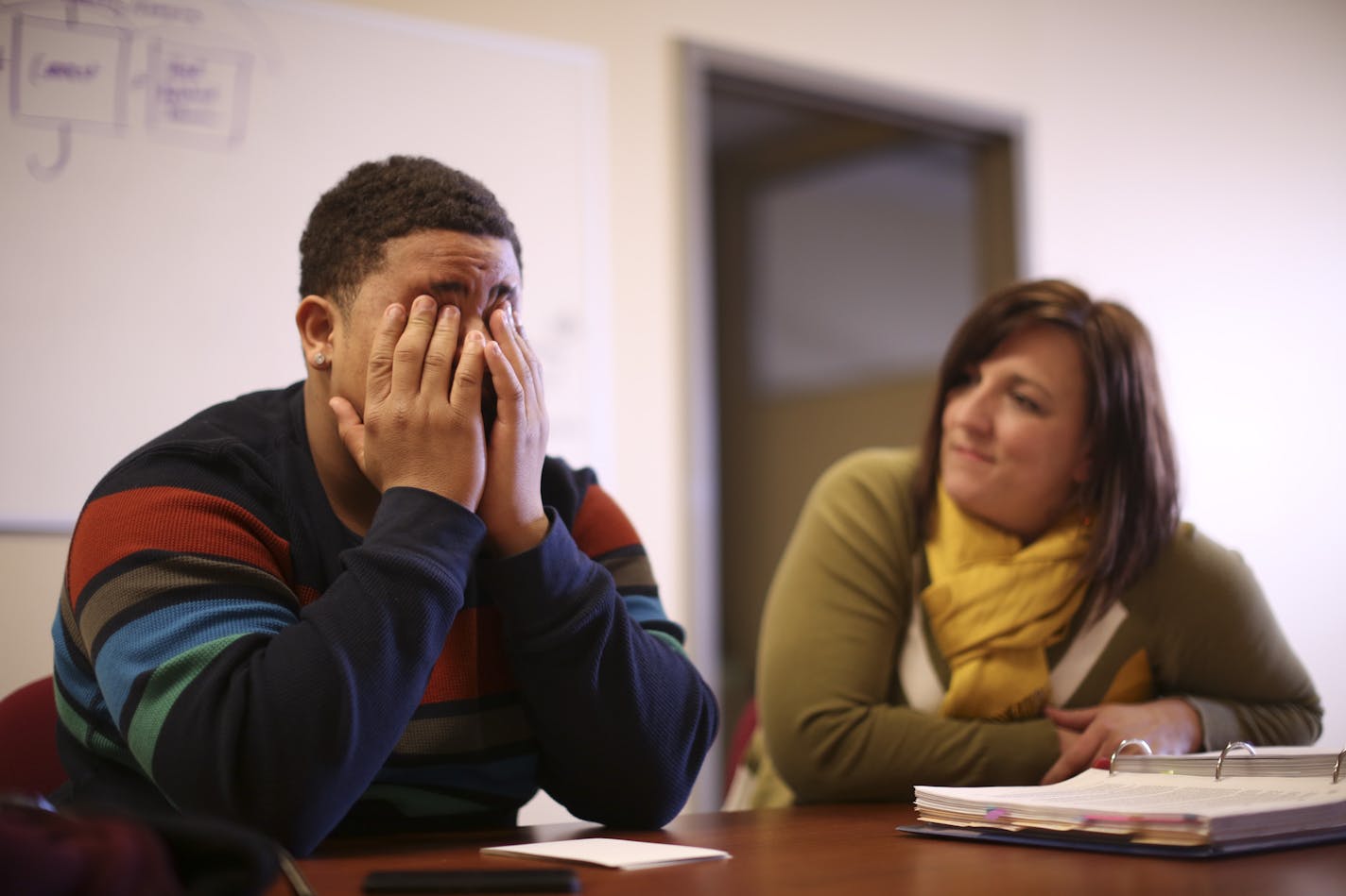 The number of Minnesota foster children removed from their homes after being reunited with their parents, known as the "re-entry rate," has increased in recent years and is now nearly three times the federal standard. Thomas Stone is trying to find stability after more than a decade of turmoil in Minnesota's child foster care system. He was returned to his abusive father a half-dozen times. Now 19 and living on his own, he's thinking about getting his case file that details his childhood in the