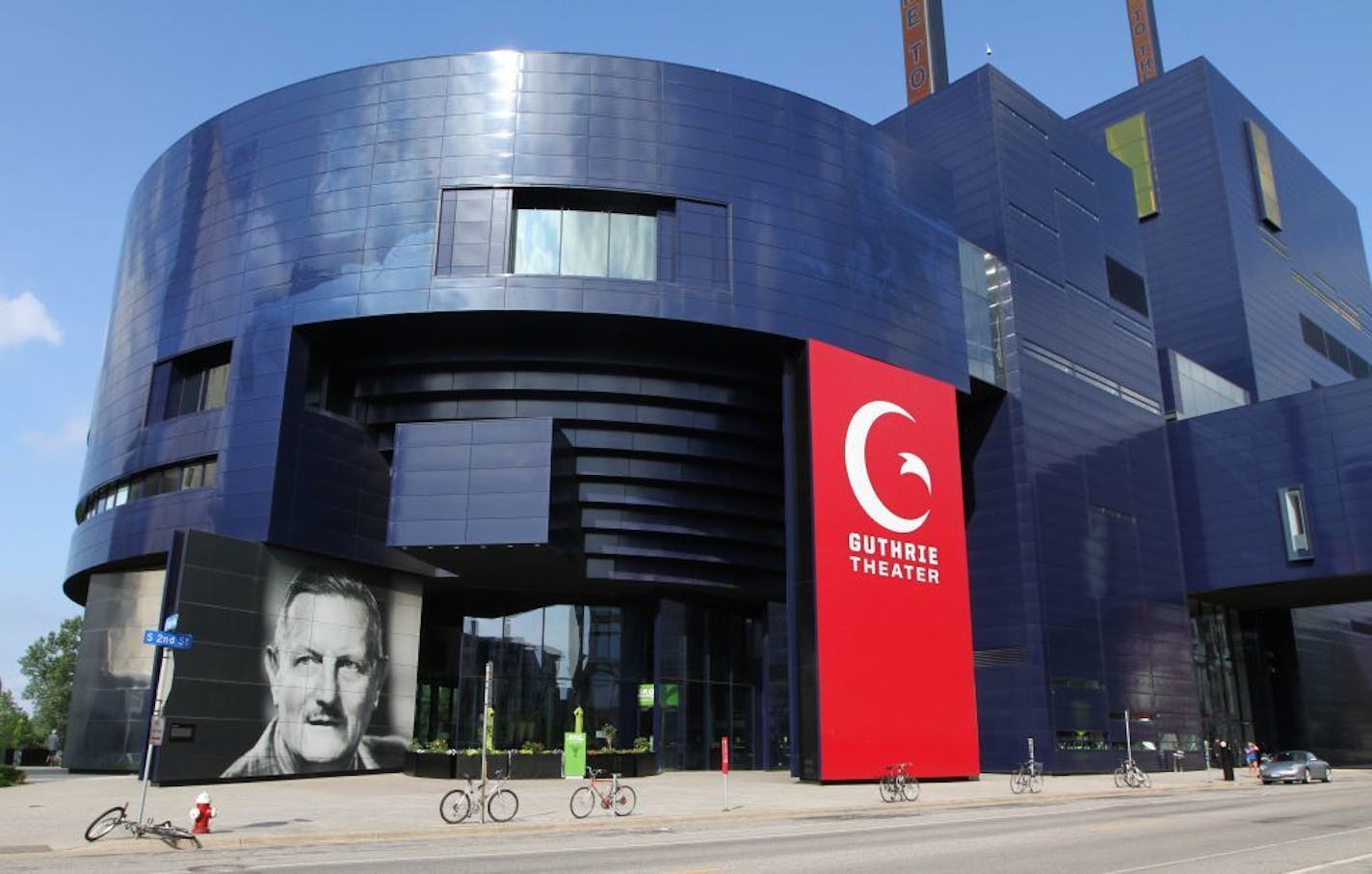 Exterior of the Guthrie during the 50th Anniversary celebration on 6/22/13.