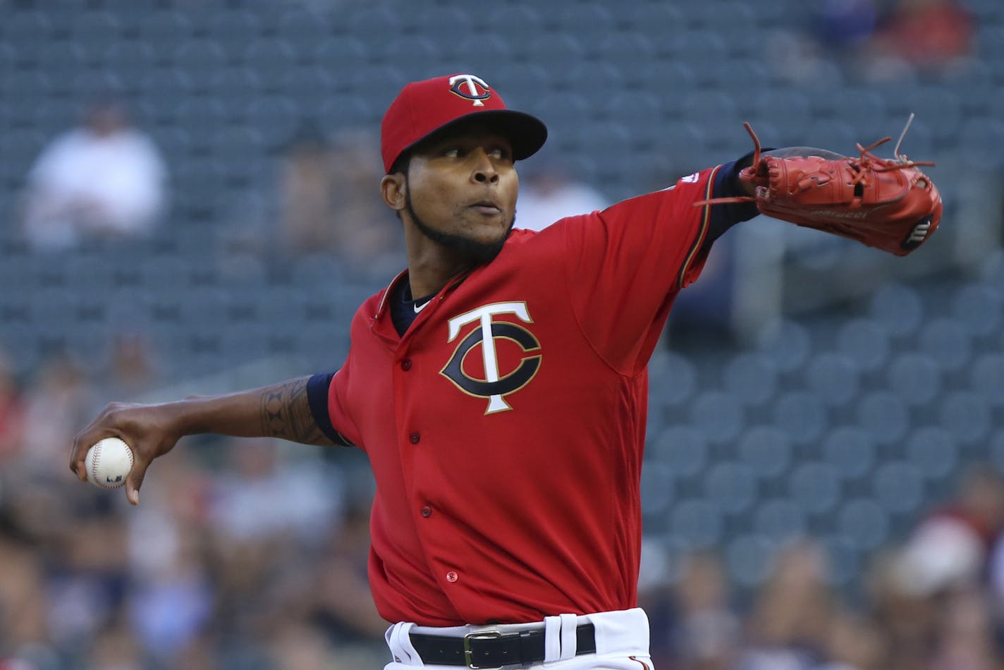 Minnesota Twins pitcher Ervin Santana