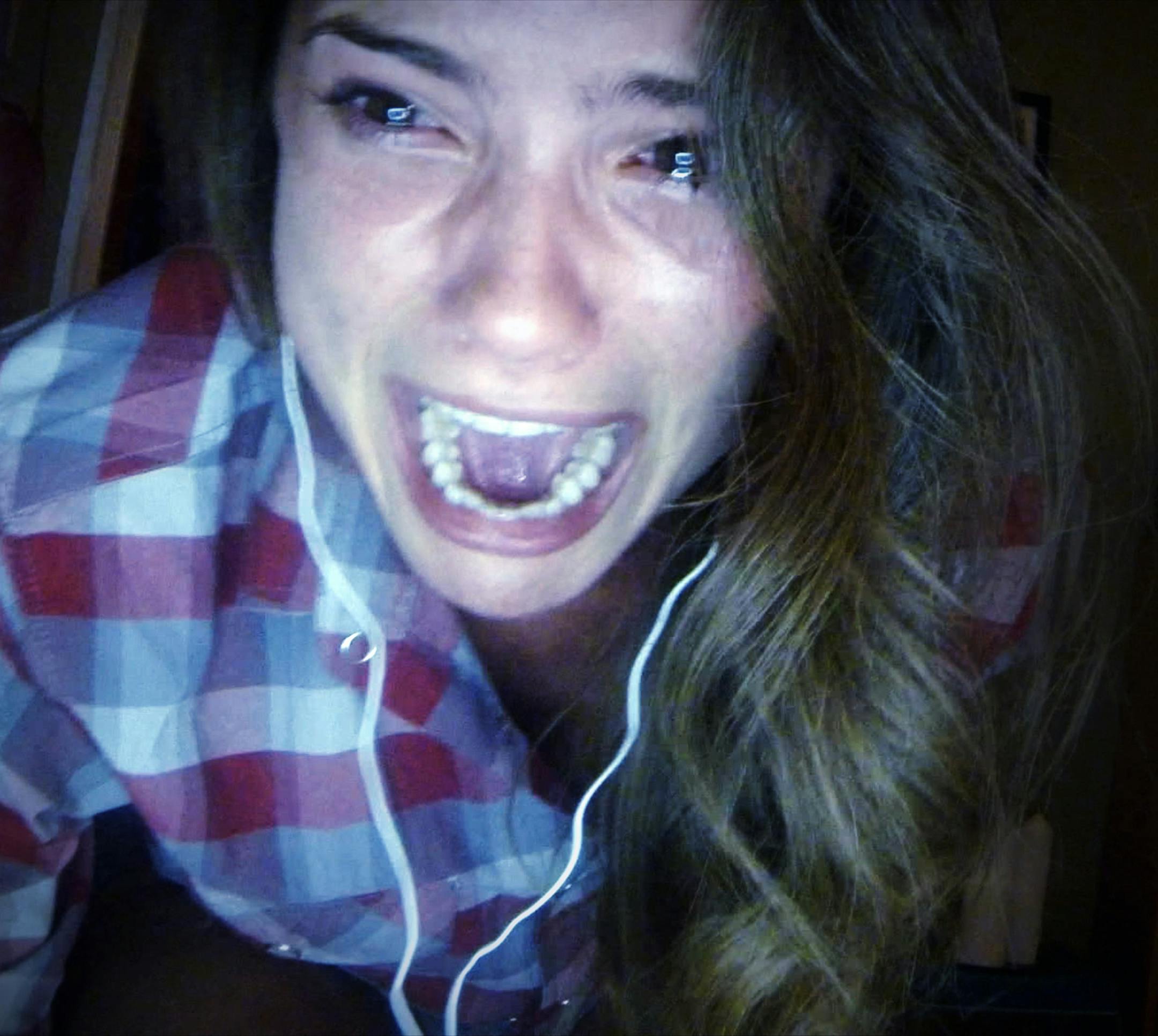 Shelley Hennig stars as Blaire in Universal Pictures' "Unfriended." (Photo courtesy Universal Pictures/TNS) ORG XMIT: 1166731