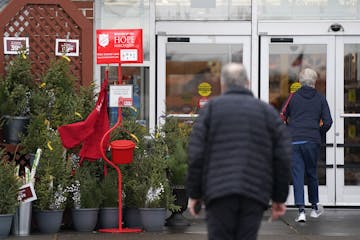 St. Grand has struck again, this time dropping $1,000 in hundred-dollar bills in a red kettle in Coon Rapids.