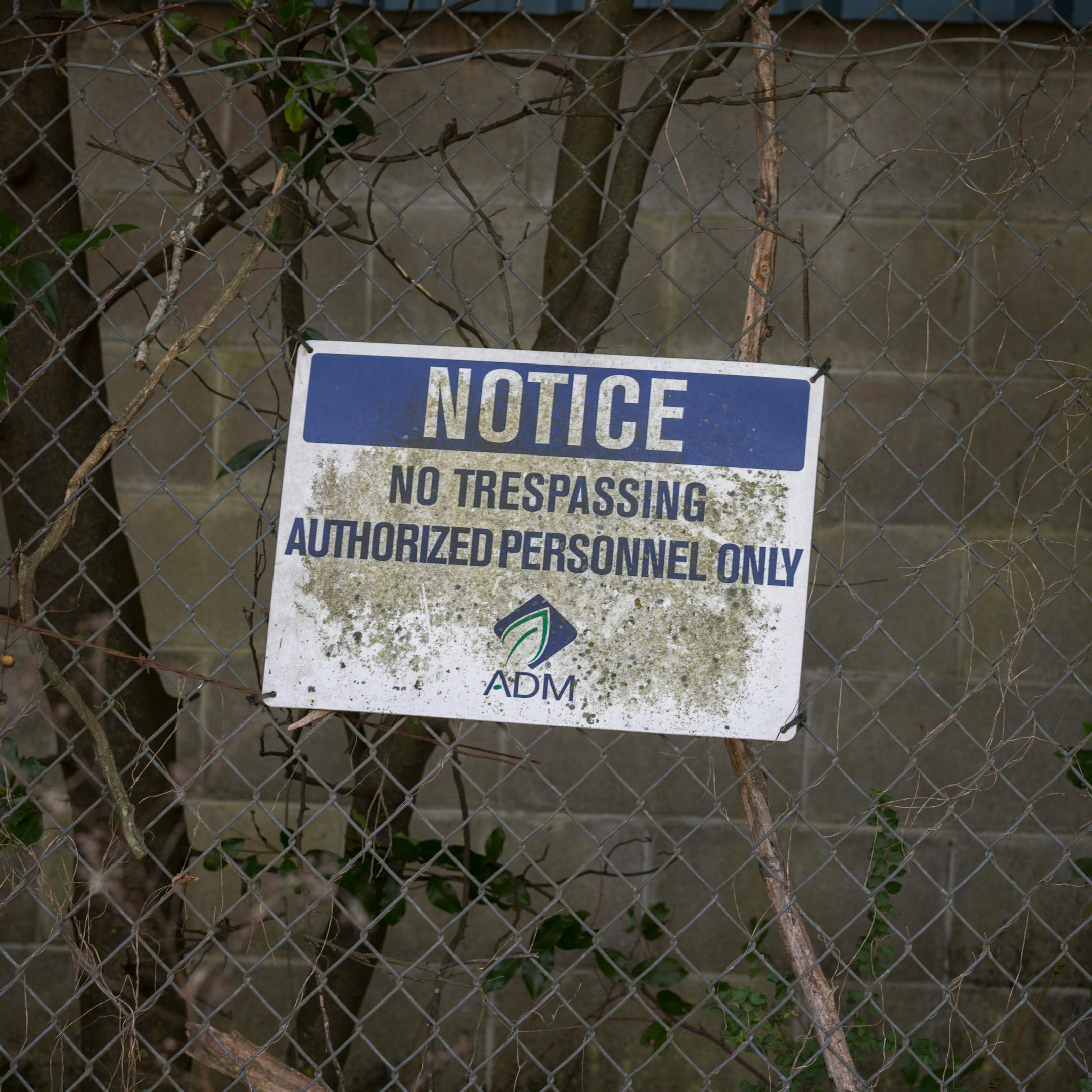 The grain storage facility in Estill, S.C., on Jan. 25. MUST CREDIT: Photo by Stephen B. Morton for The Washington Post.