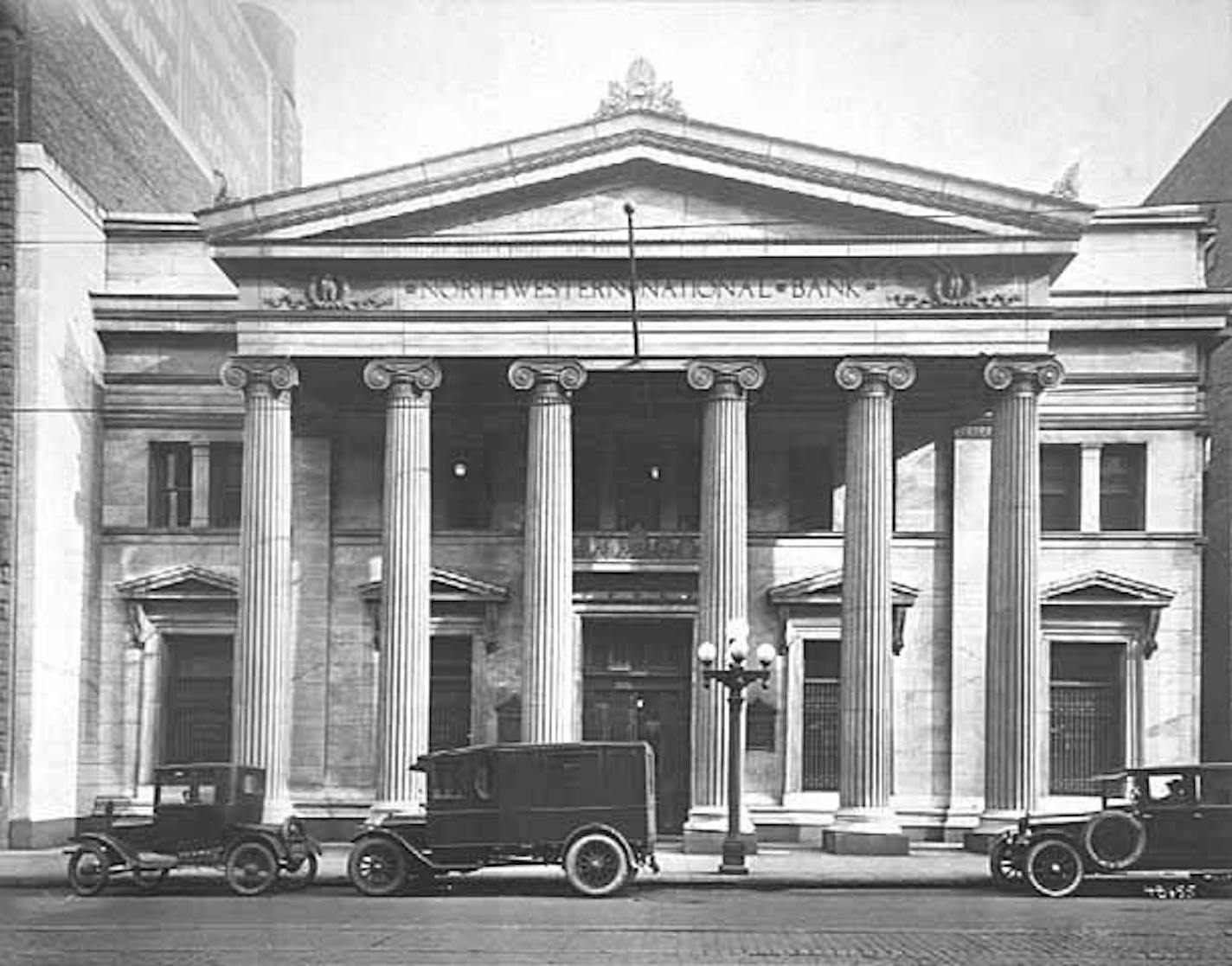 Northwestern National Bank in 1923.