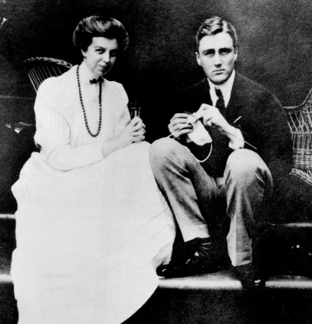Eleanor and Franklin D. Roosevelt shortly after their honeymoon.