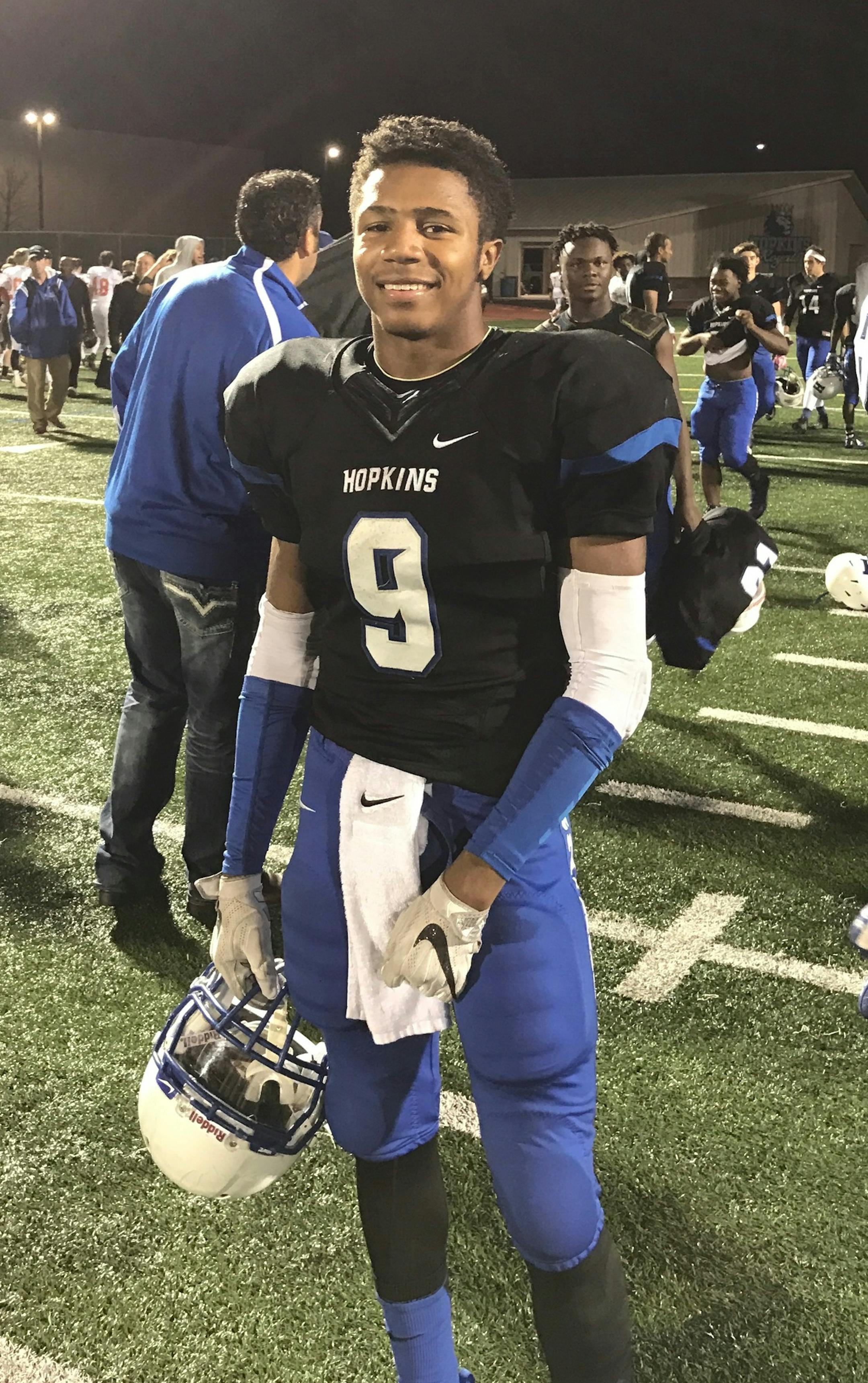 Jadon Washington, Hopkins sophomore running back