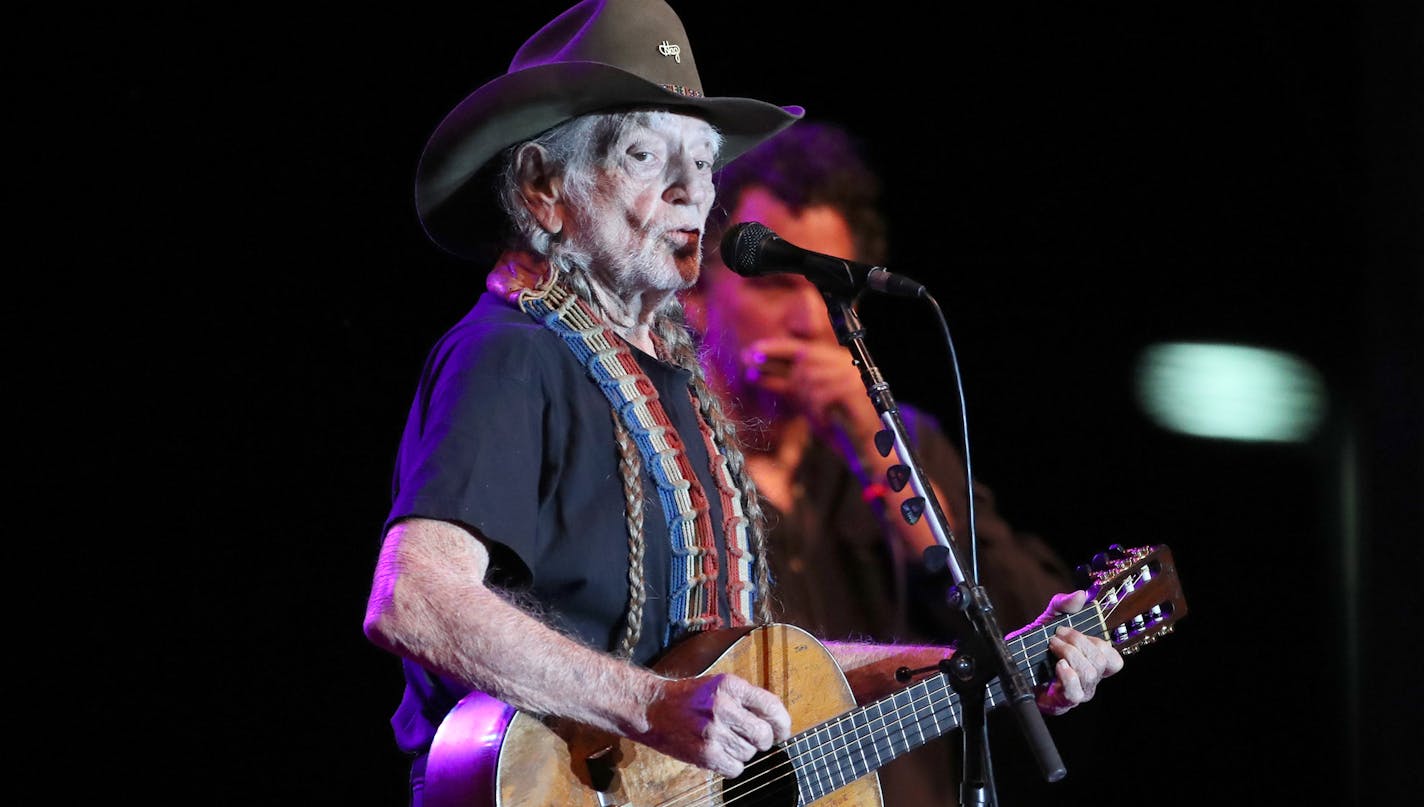 Willie Nelson and his band played the amphitheater at Treasure Island Casino Friday, June 9, 2017.