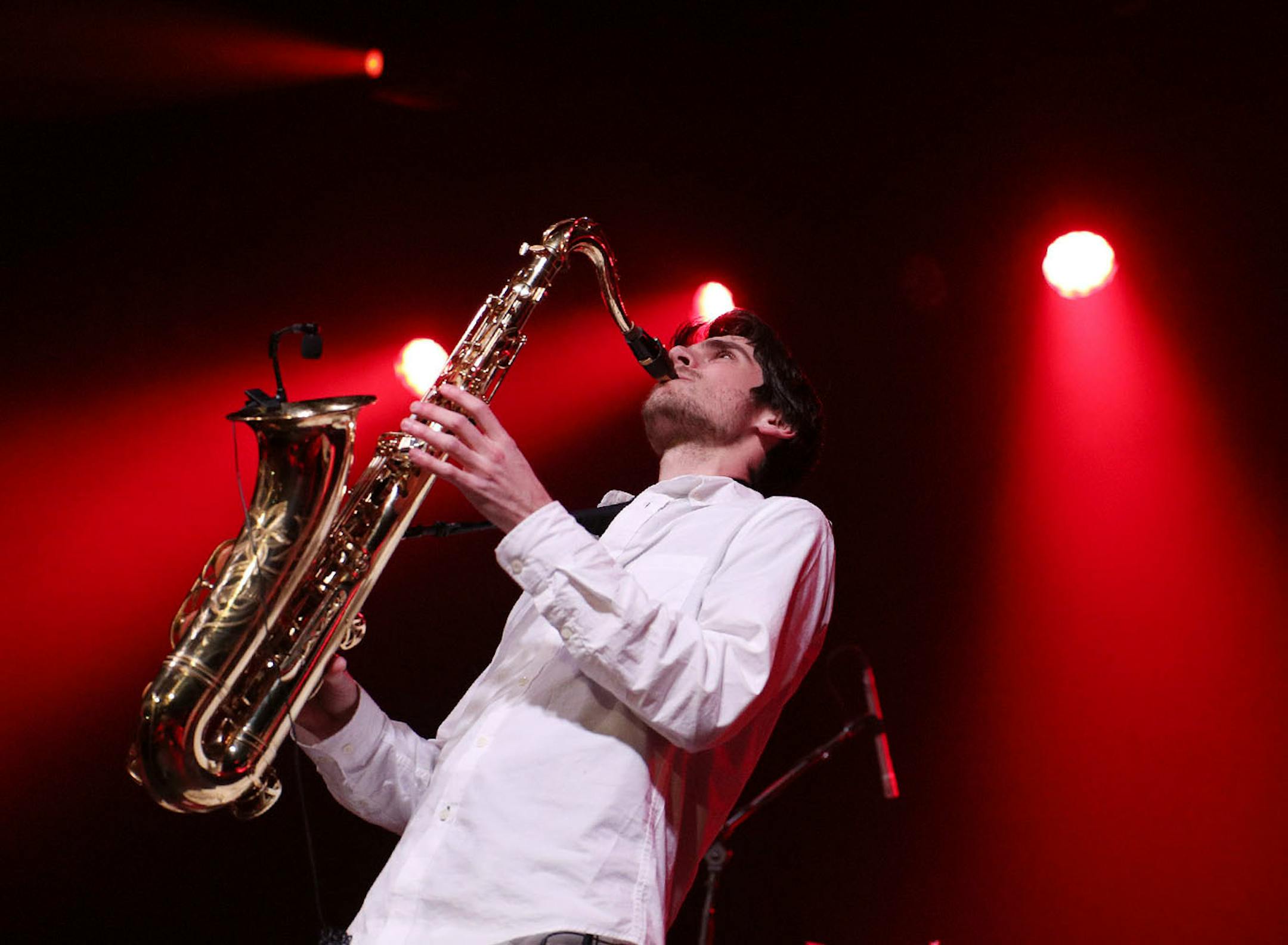 Ben Hintz with The Bad Man played Friday night.