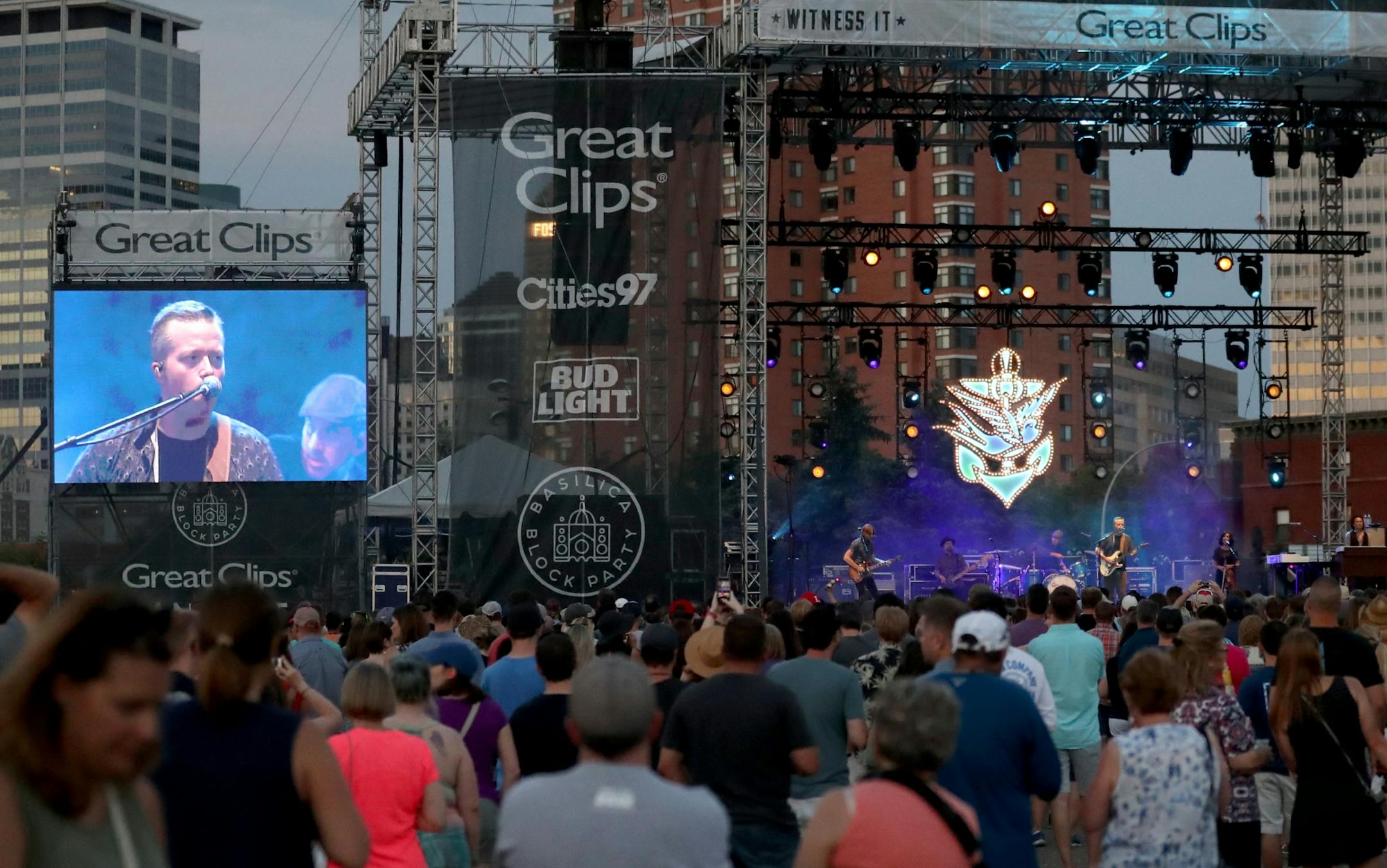 Jason Isbell performed at the Basilica Block Party at the Basilica of St. Mary Friday, July 6, 2018, in Minneapolis, MN.