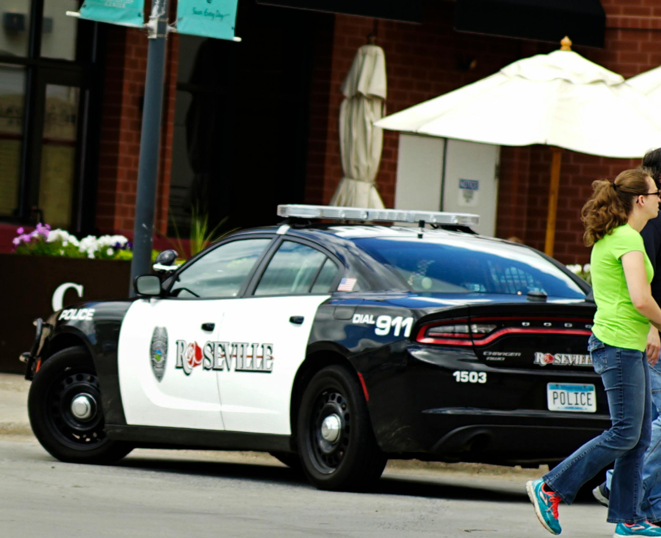Police presence was strong in the shopping center in spite of rumors that the protest had been cancelled.]At the Roseville Center Mall, police was on high alert in spite of rumors that the protest had been cancelled.Richard Tsong-taatarii@startribune.com