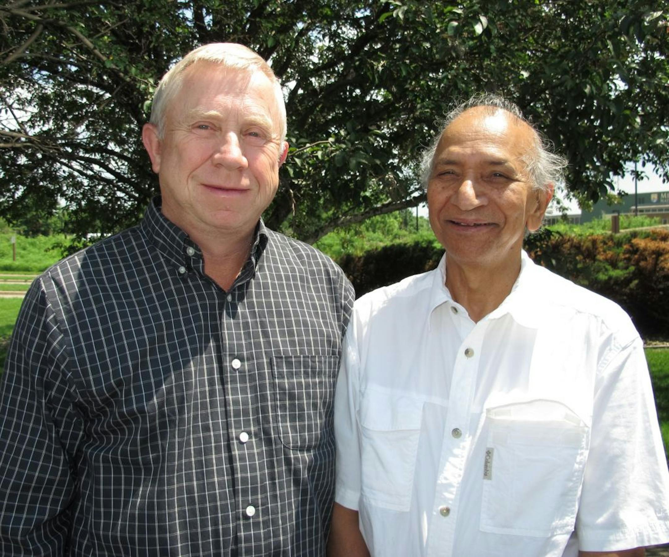 Retired Minnesota engineer Abul Sharah has spent more than a decade building International Village Clinic in a poor, rural area of India with assistance from long-time business friends such as Dana House.