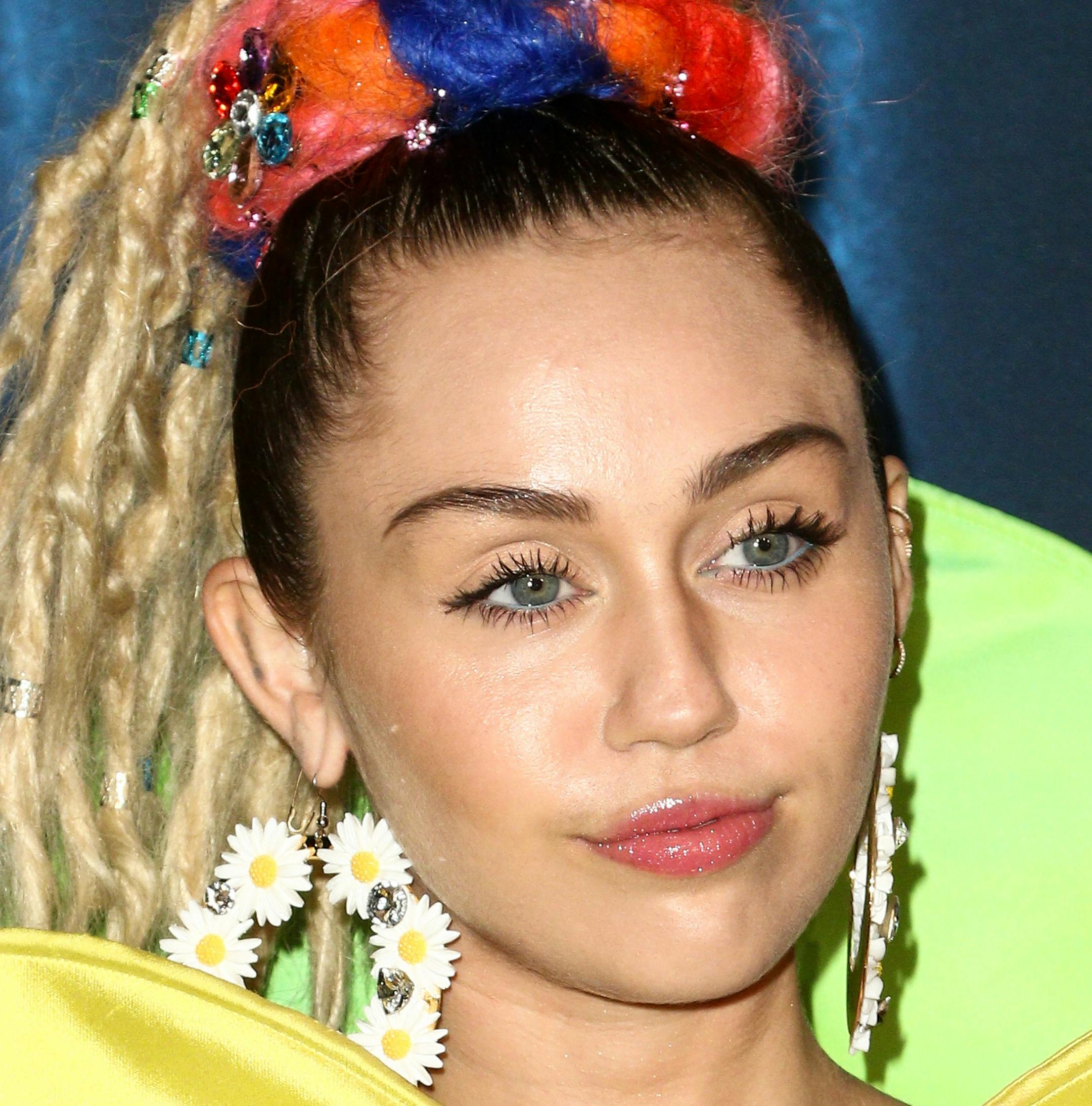 Miley Cyrus attends Hilarity for Charity's Annual Variety Show: James Franco's Bar Mitzvah held at The Hollywood Palladium on Saturday, Oct. 17, 2105, in Los Angeles. (Photo by John Salangsang/Invision/AP) ORG XMIT: INVW