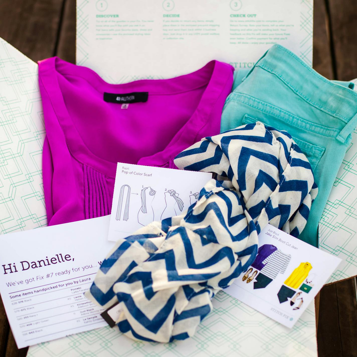 A sample of a Stitch Fix