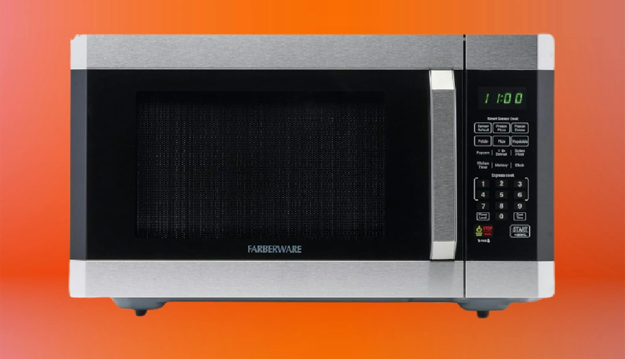 This microwave from Farberware takes the top spot on our list of best microwaves. It's spacious, affordable and has quick settings that actually work. If you're in a hurry, you can have boiling water for your tea in less than three minutes. (Amazon/TNS)