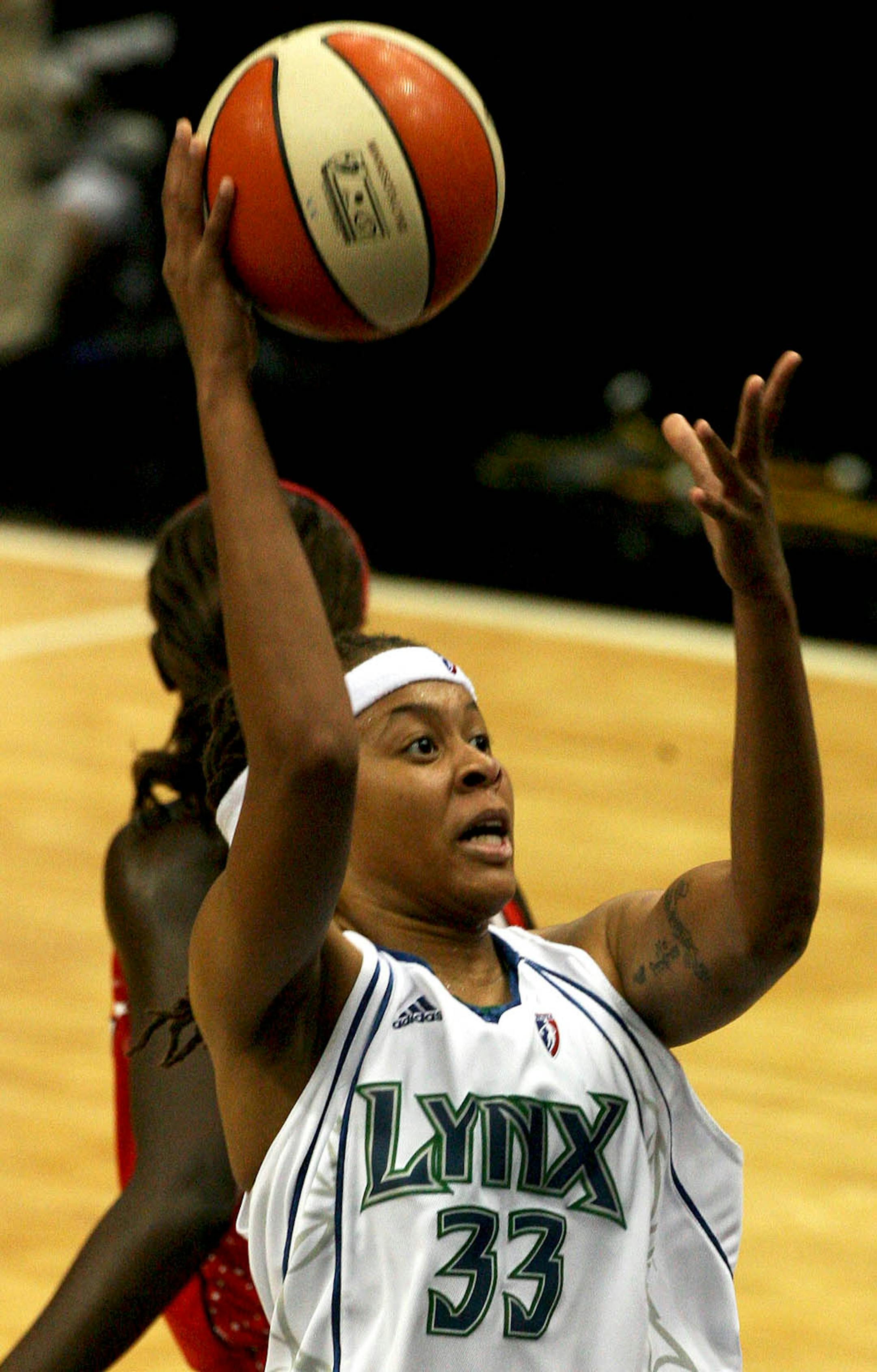 Seimone Augustus was high scorer for the Lynx.