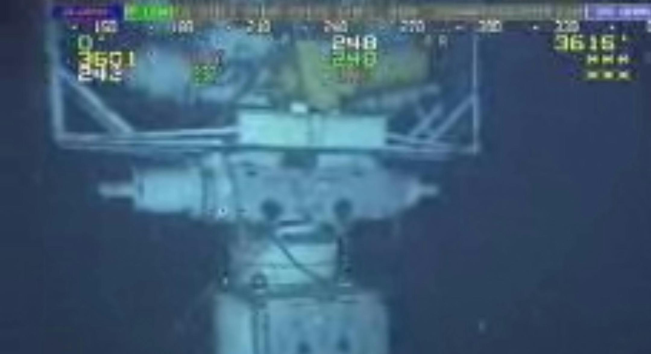 In this image taken from video provided by BP PLC at 12:23 a.m. EDT, Saturday Sept. 4, 2010 Aug. 3, 2010 shows the blowout preventer that failed to stop oil from spewing into the Gulf of Mexico being raised to the surface. The last-ditch safety device that didn’t stop the 2010 BP oil spill had multiple failures, wasn’t tested properly, and still poses a risk for many rigs drilling today, another federal investigation board concludes. The report issued Thursday by the U.S. Chemical