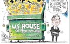 Editorial cartoon: A House divided