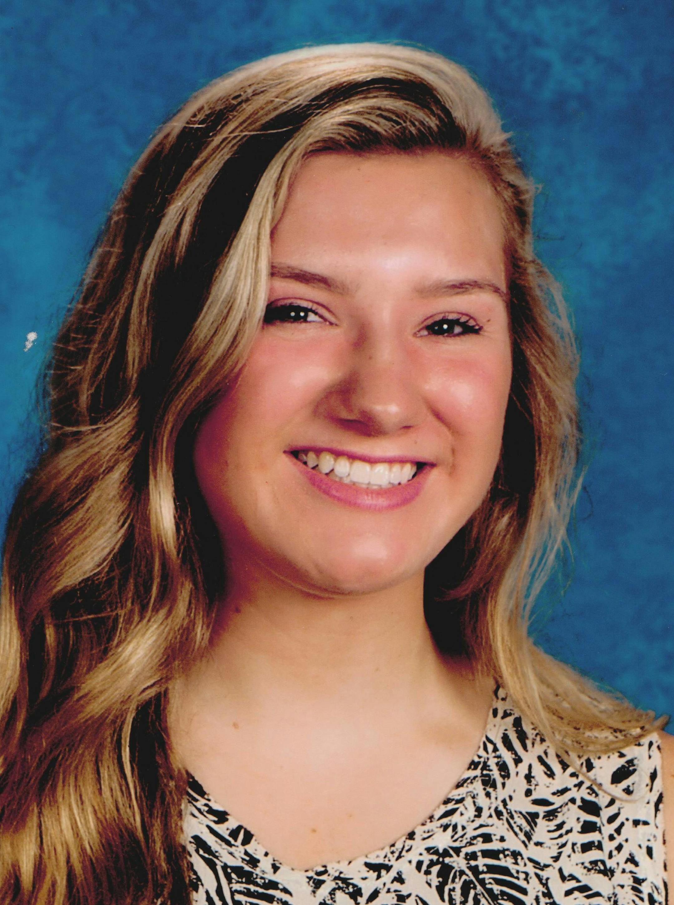 Megan Meyer, Holy Angels softball, 2015-16