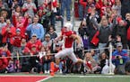 Andrew VanErp ran in for a Johnnies touchdown which made the score 19-7 in the second quarter.
St. John's topped St. Thomas 40-20 in the MIAC battle o
