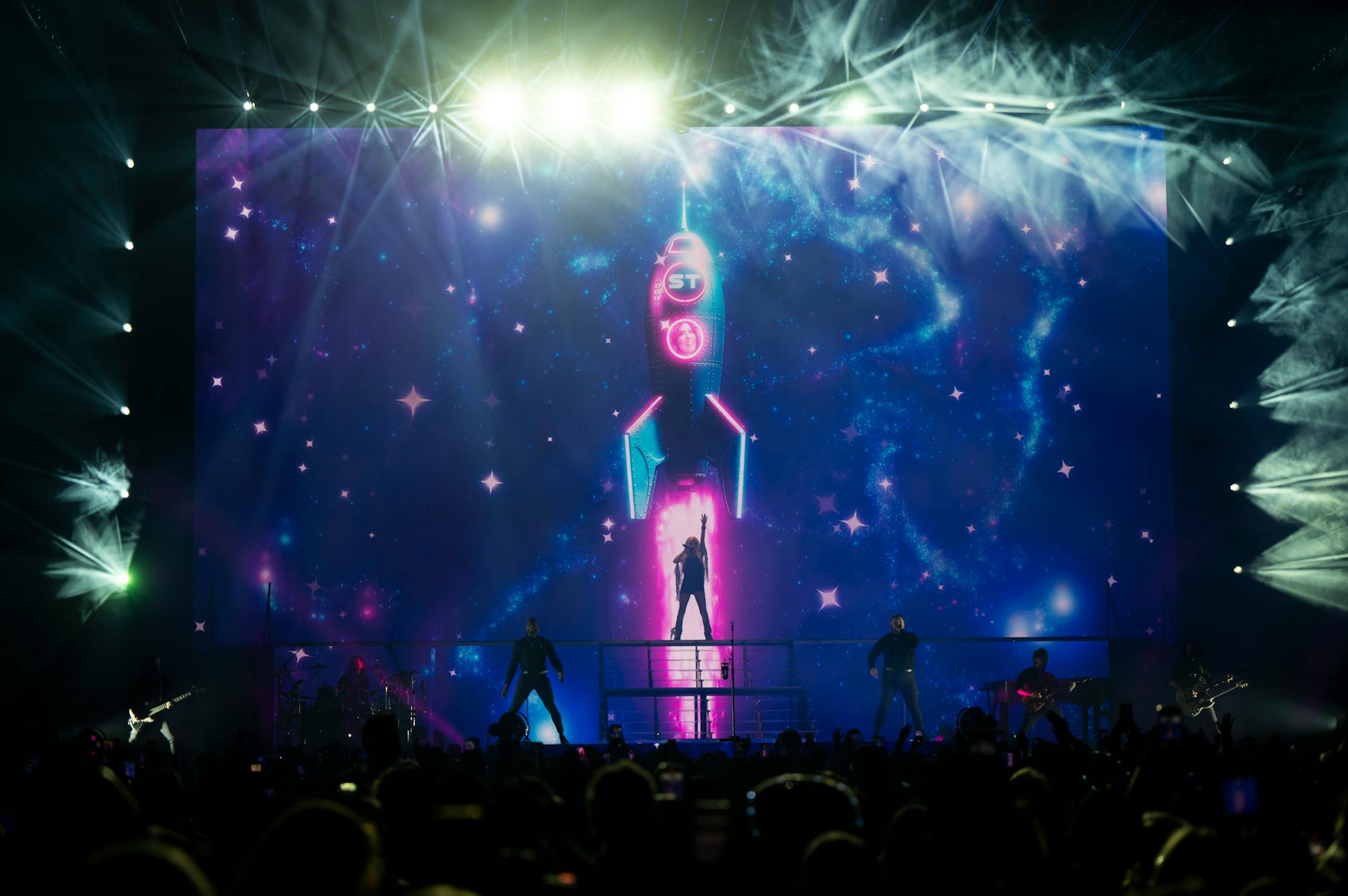 Shania Twain performs Wednesday, May 17, 2023, at the Xcel Energy Center in St. Paul, Minn.