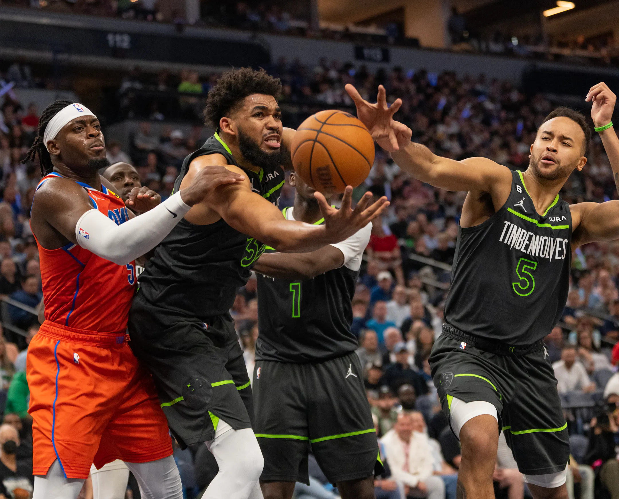 Timberwolves dominate play-in game over Oklahoma City, will face Denver ...