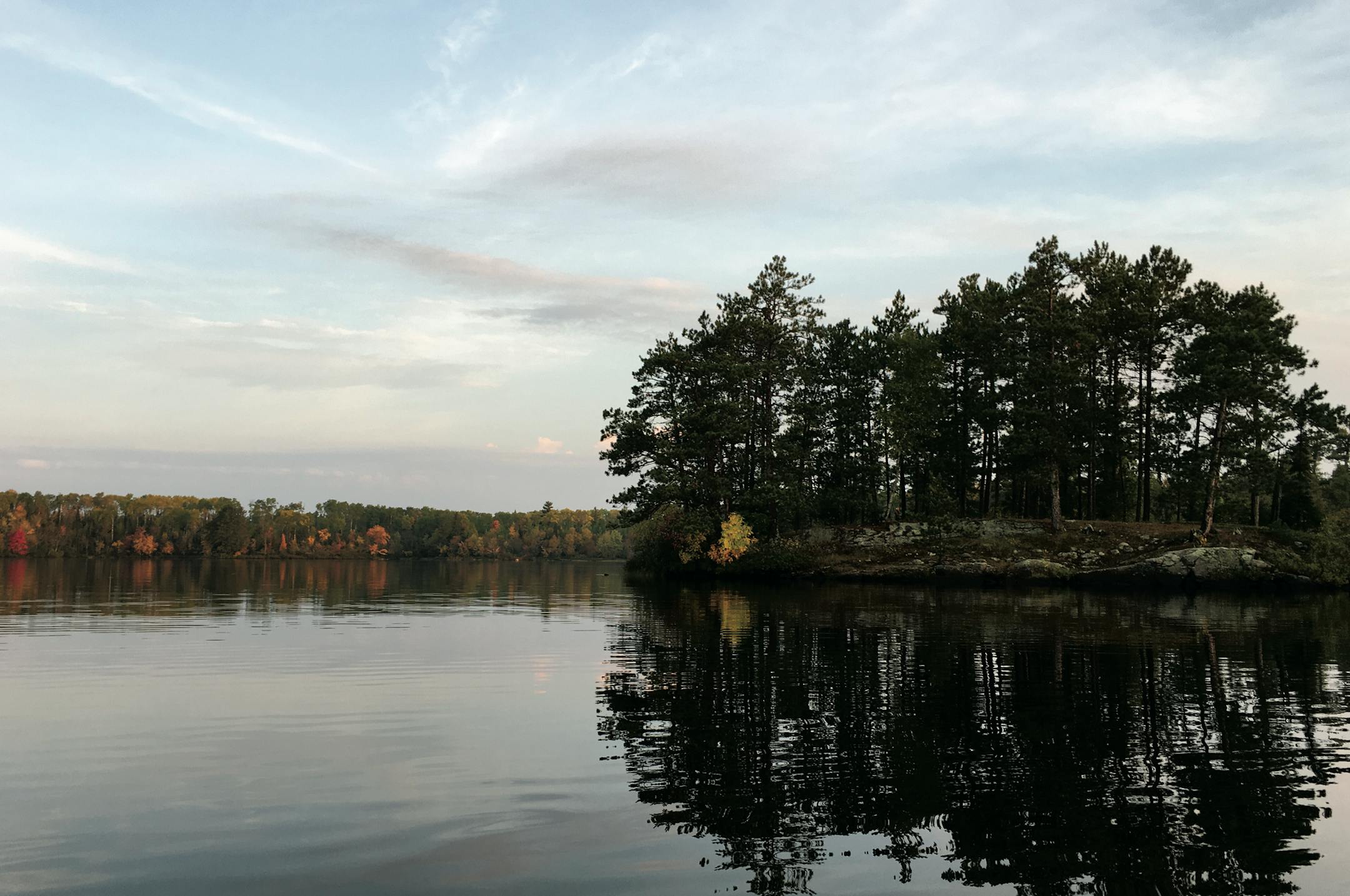 On the final morning of the weekend trip, we awoke early to watch the sunrise over White Iron Lake. Photo by Jenna Ross * jenna.ross@startribune.com