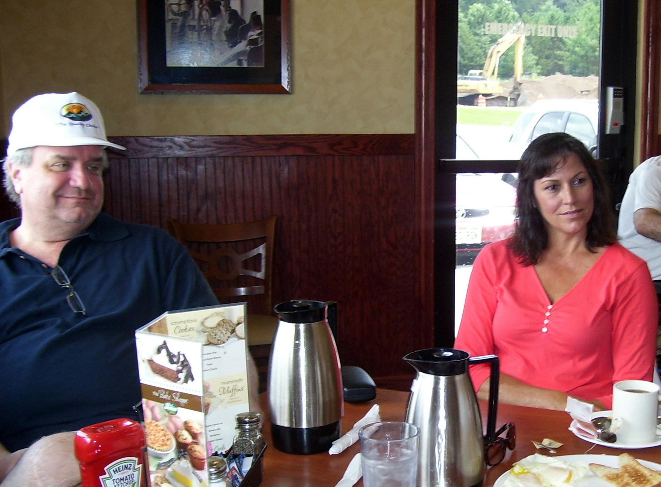 Jim Hoffman, left, with Teresa Hoffman, photographed near Green Lake in 2011.