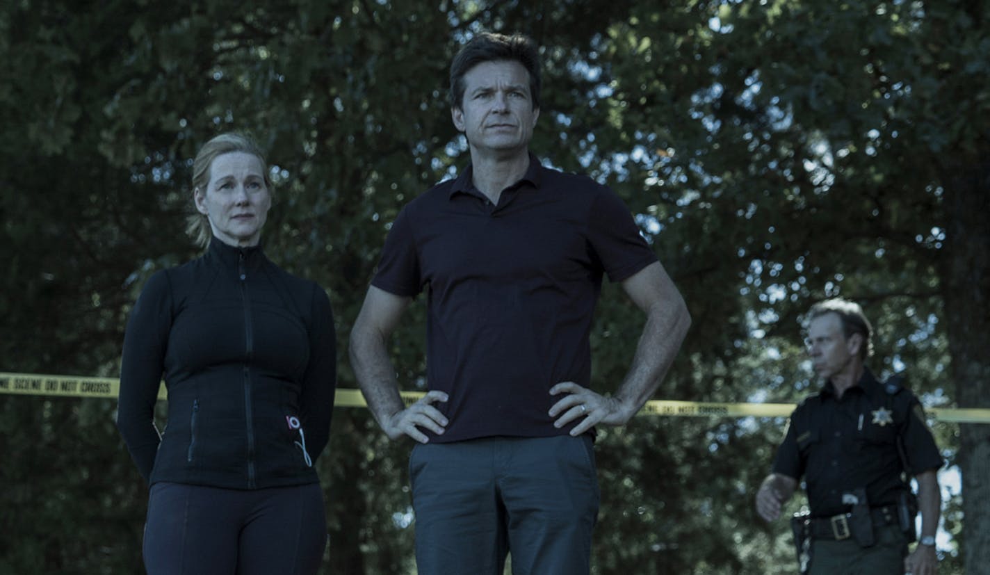 Laura Linney and Jason Bateman in "Ozark." Tina Rowden/Netflix