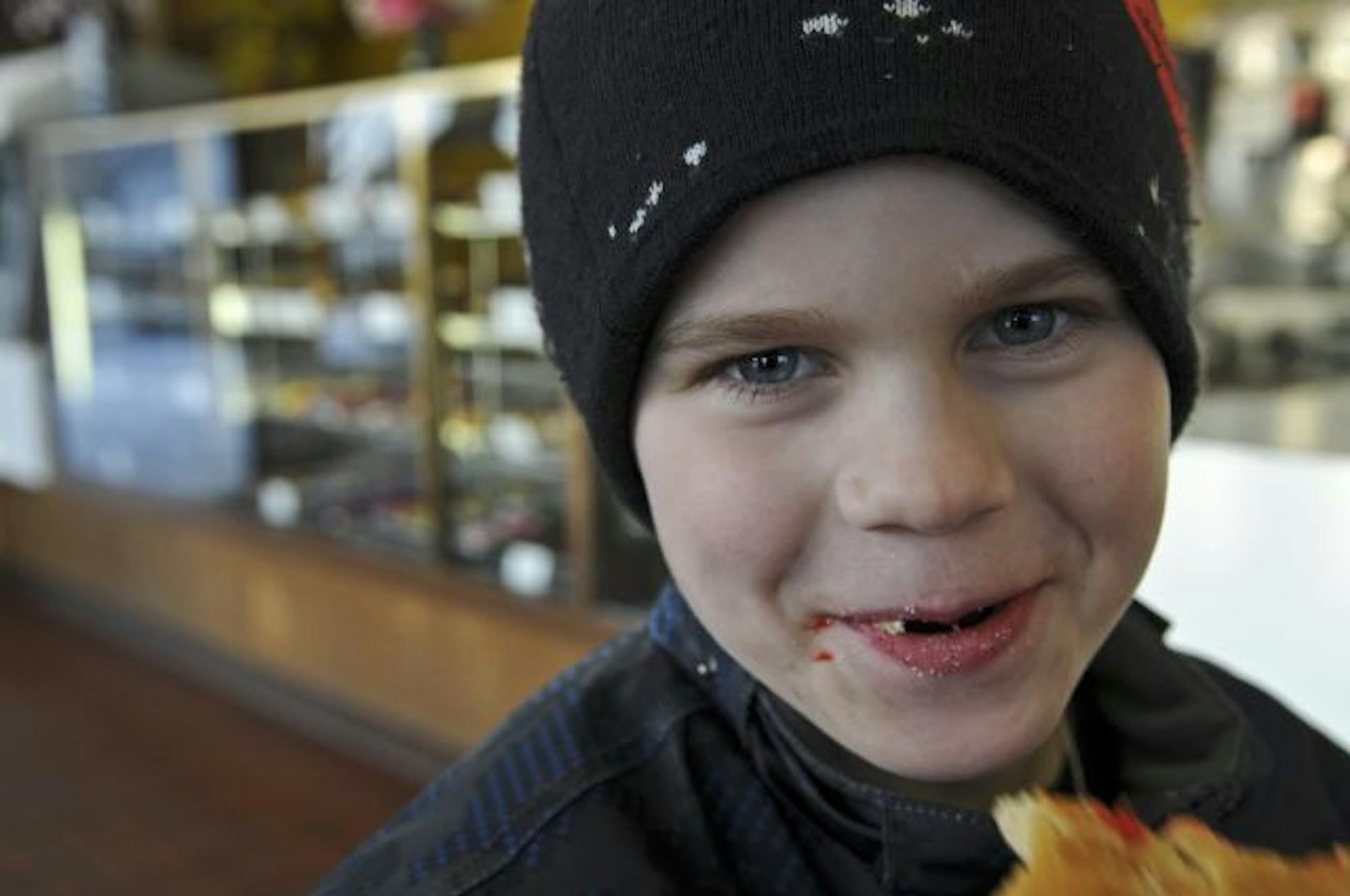 Granny's is a West St. Paul institution that is celebrating its anniversary this month. Everyone in town goes to this doughnuts place. By 8 a.m., all of "the good doughnuts" are gone.