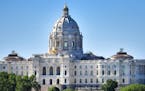 The Minnesota State Capitol is largely quiet, Monday June 5, 2017 but major issues are still unresolved between the Republican legislature and DFL Gov