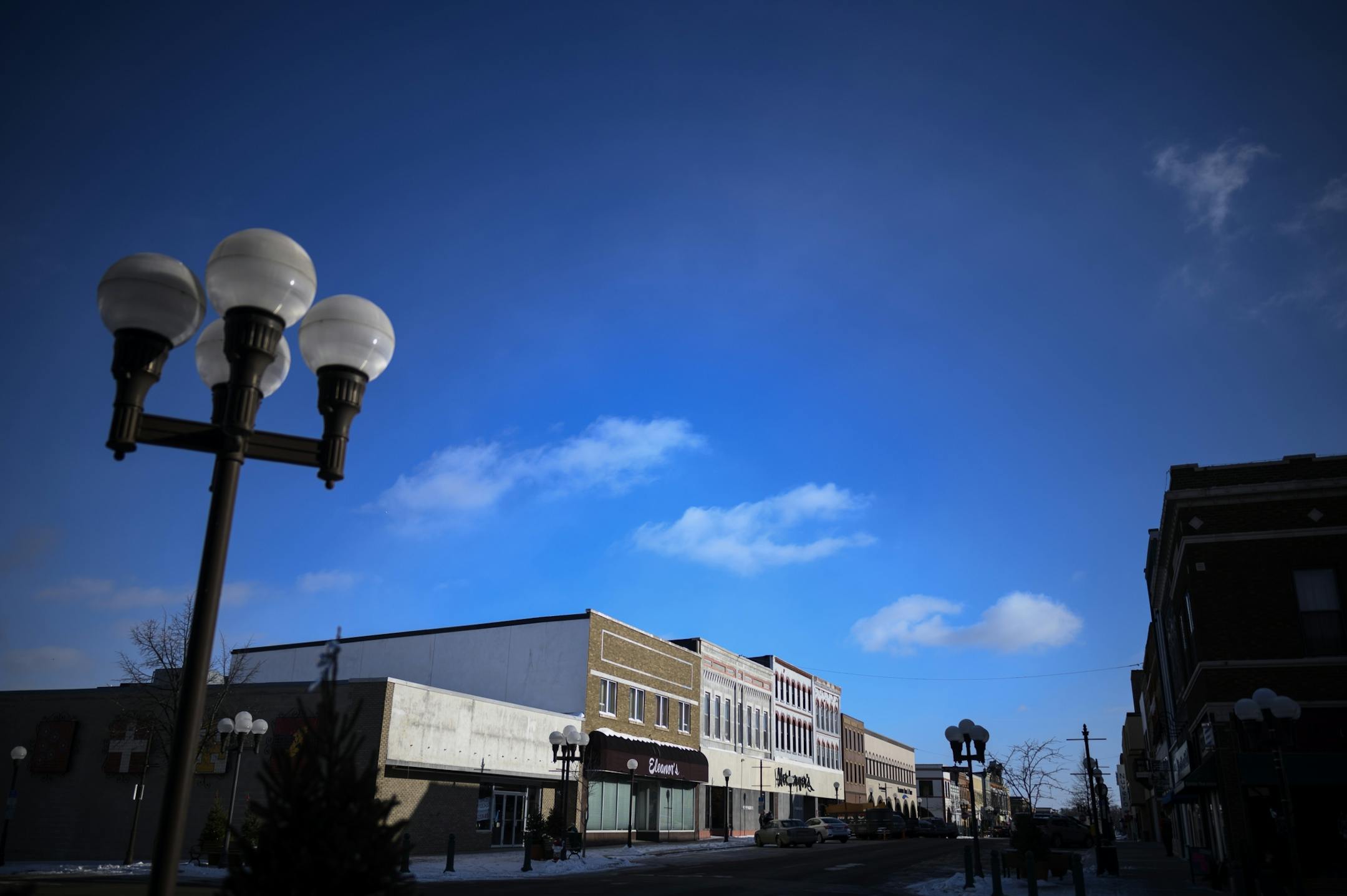 Minnesota Street, New Ulm's main street.