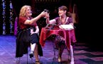 Carolyn Pool and Shanan Custer in "Sometimes There's Wine" at Park Square Theatre.
credit: Flordelino Lagundino