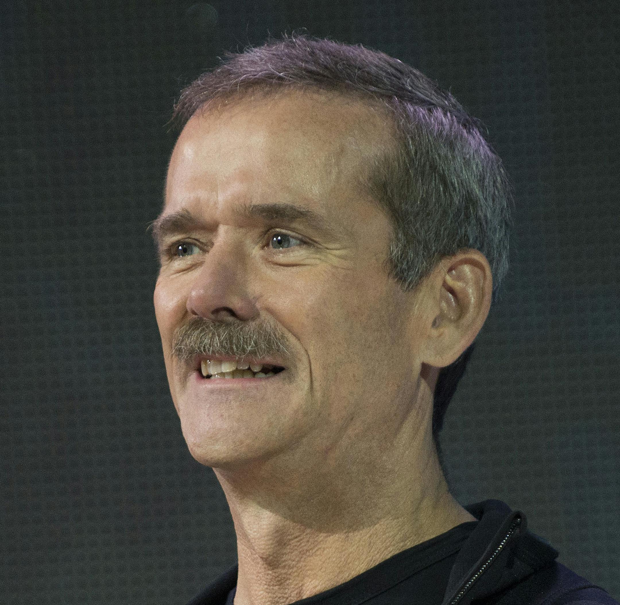 Chris Hadfield seen during We Day at the Air Canada Centre on Thursday, Oct. 2, 2014, in Toronto, Canada. (Photo by Arthur Mola/Invision/AP) ORG XMIT: INVW
