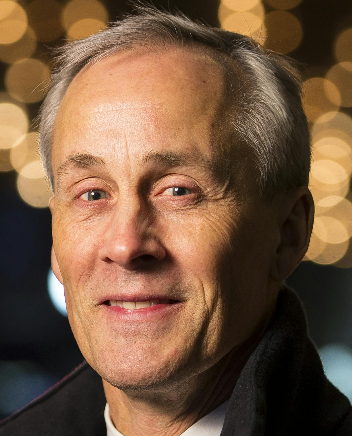 Hennepin Theatre Trust President Tom Hoch, stood in for a portrait on Tuesday, Jan. 5, 2016 outside the State Theatre. ] (AARON LAVINSKY/STAR TRIBUNE) aaron.lavinsky@startribune.com Tom Koch, the mayor of Hennepin Avenue, was photographed in and around the State Theatre on the opening night of show "A Gentleman's Guide to Love and Murder" on Tuesday, Jan. 5, 2016 in Minneapolis.