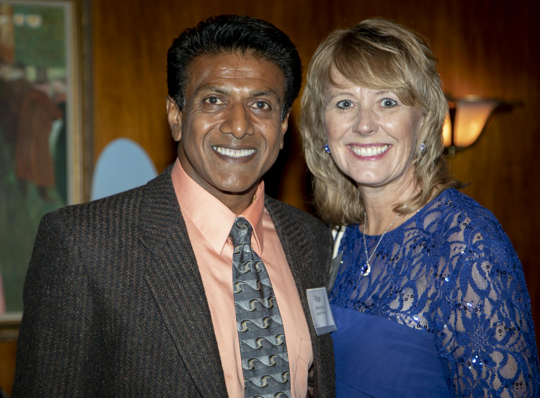 Ran and Rhonda Sivarajah, Anoka County commissioner.