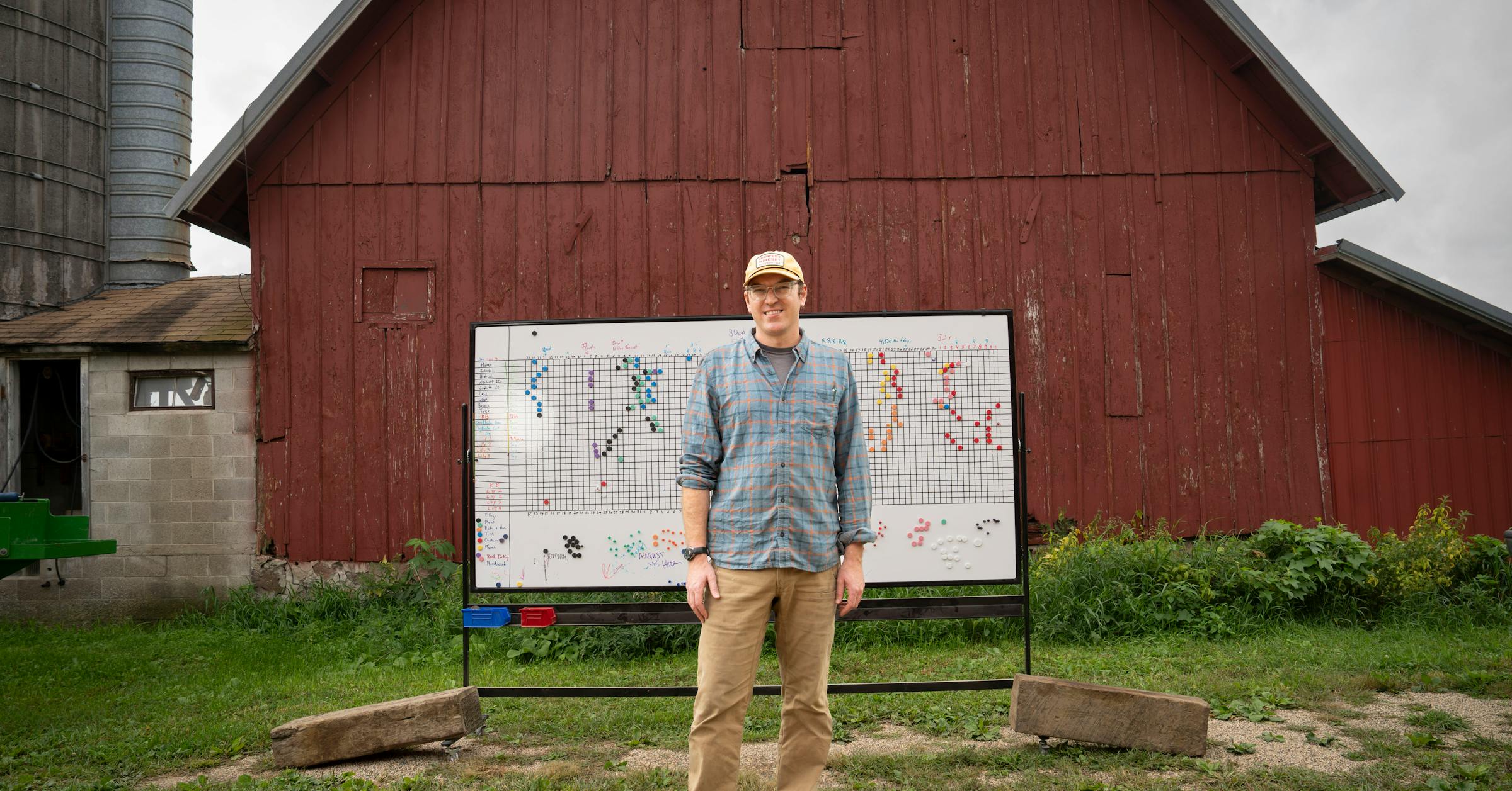 Minnesota farmer digitized his old planning system and then turned it into a startup