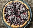 Cornmeal Crust Blueberry Pie Mette Nielsen