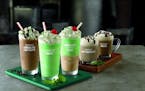 McDonald's shamrock shake is being joined by several brand extensions this year, including the chocolate shamrock shake and the shamrock hot chocolate