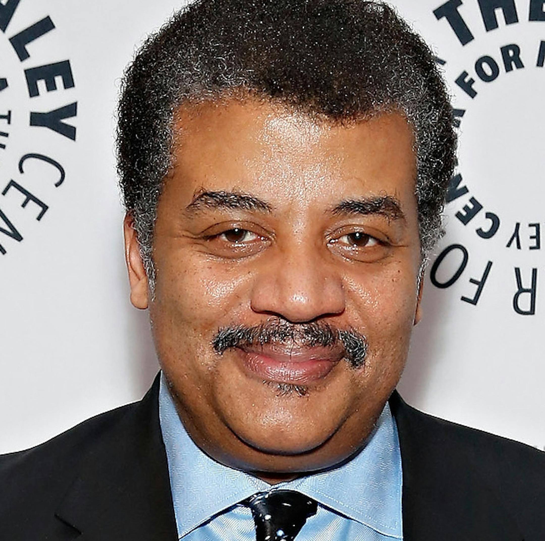 COSMOS: A SPACETIME ODYSSEY: Host Neil deGrasse Tyson arrives on the red carpet during the Screening event and panel for COSMOS: A SPACETIME ODYSSEY in New York City at the Paley Center for Media on Weds. June 4. CR: Cindy Ord/Fox ORG XMIT: 494827177