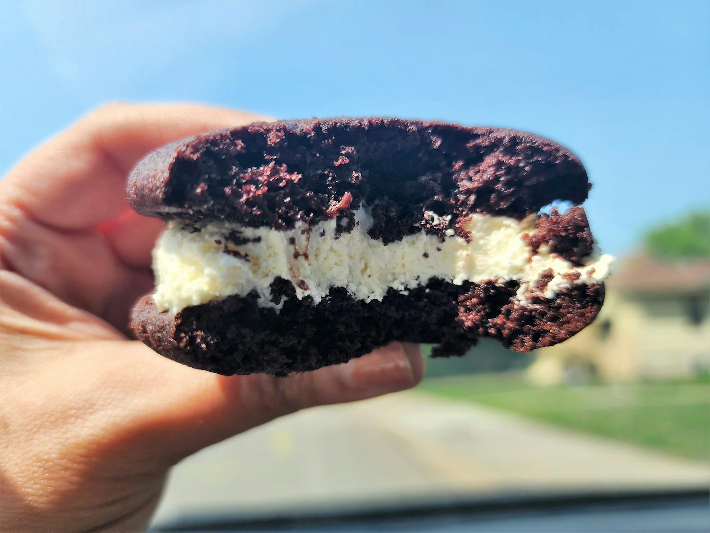 Chocolate chip whoopie pie from France 44 Cheese Shop